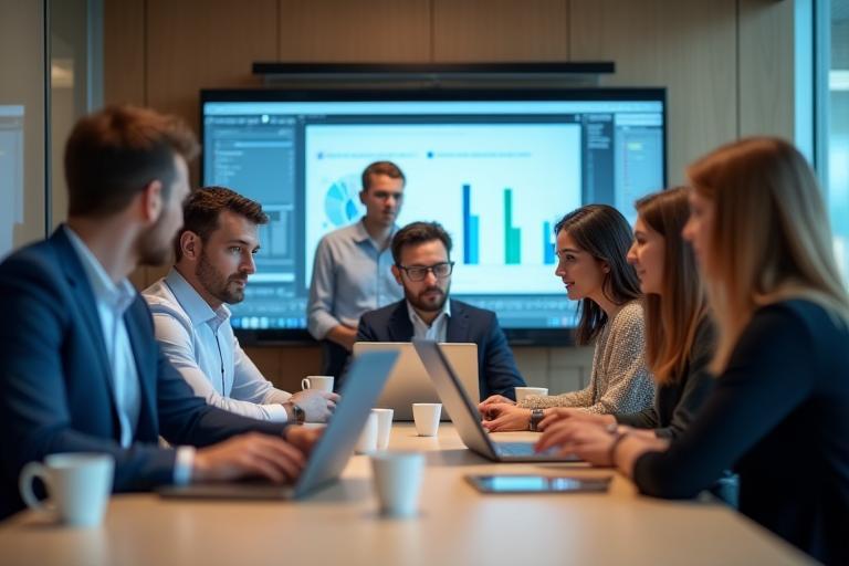 KennisDigi team werkt samen aan educatieve technologie